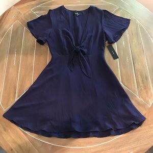 Lulu’s tie-front dress